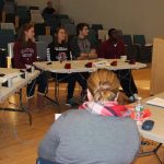 The Canton High team competed against Plainville High in the first round.