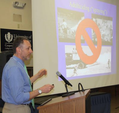 Roger Wolfe, mosquito management coordinator for Connecticut DEEP, said current mosquito control measures are safer and used more selectively than the DDT spraying that took place in the 1940s and 1950s.