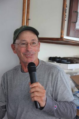 Steve Plant, owner of Connecticut Cultured Oysters, was one of the 10 speakers, talking about his Mystic shellfish farm.