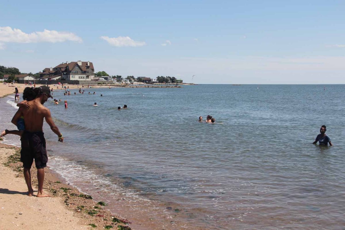 Lighthouse Point Park, a popular New Haven beach, will be the site of the kick-off cleanup event on Aug. 8 for the Don't Trash Long Island Sound - Break the Single Use Plastic Habit campaign.
