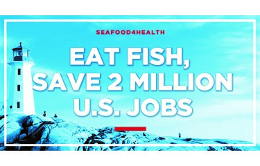 Eat Fish, Save 2 Million U.S. Jobs logo