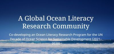 Screenshot from Global Ocean Literacy Research Community website