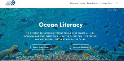 National Marine Educators Association Ocean Literacy web page