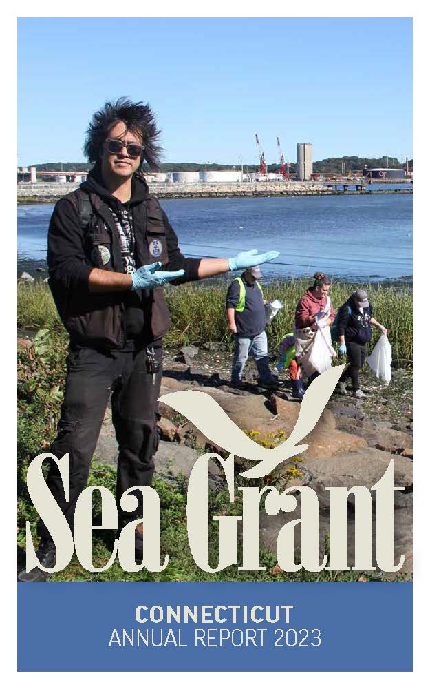 Cover of 2023 CT Sea Grant Annual Report