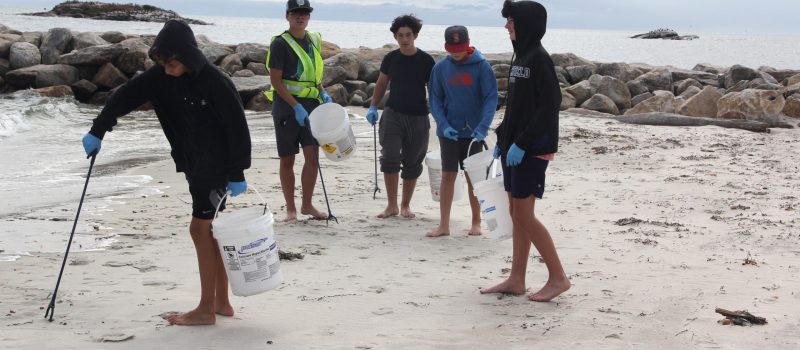 A HUGE THANK YOU to the 23 volunteers who picked up 30 pounds of trash at Ocean Beach Park in New London on International Coastal Cleanup Day Sept. 21! A special nod to Elia Gerena, 2nd from left, who recruited his friends and family to help out as part of his Bar Mitzvah project! What a great finale to the 2024 #DontTrashLISound campaign!!