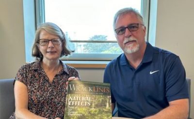 CT Sea Grant Director Sylvain De Guise and Communications Coordinator Judy Benson were interviewed by Brian Smith for his Connecticut East podcast.