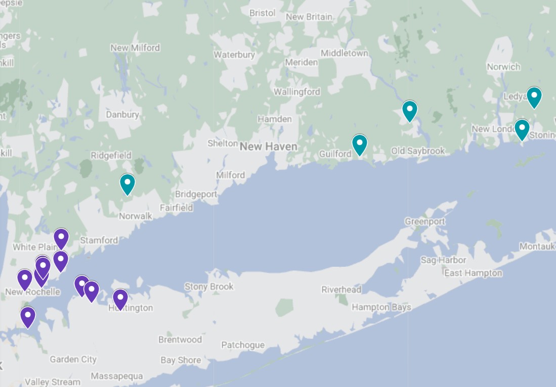 Five projects in Connecticut and 10 in New York state received Long Island Sound Resilience Planning Support Program funding in 2024.