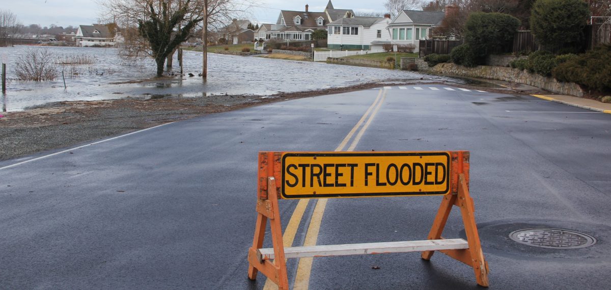 Several roads in Groton were closed after flooding from recent heavy rains.