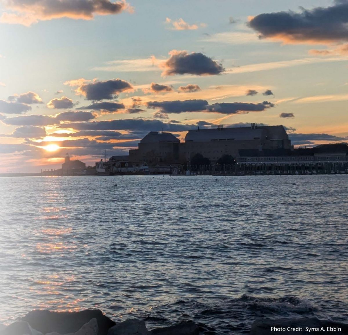Sunset over Long Island Sound