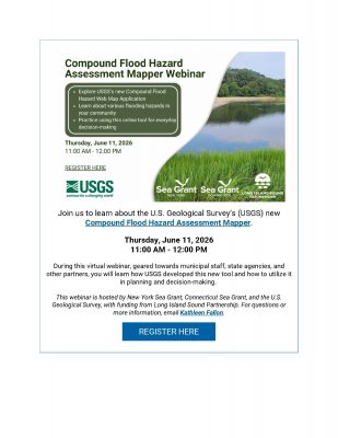 Flyer for flood mapper hazard assessment mapper webinar