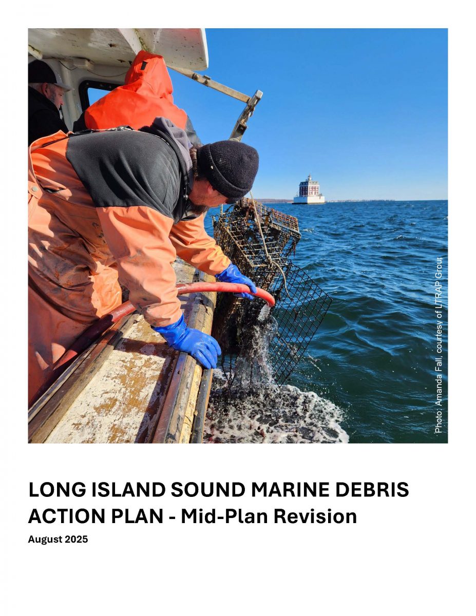 Cover of Long Island Sound Marine Debris Action Plan - Mid-Plan Revision